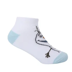 Character Trainer Sock 5pk Junior in White