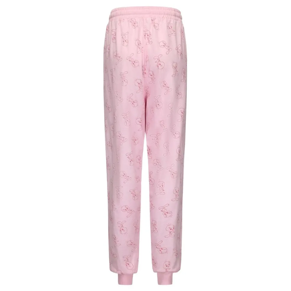 Character Womens Short Sleeve Pyjama Set in Pink