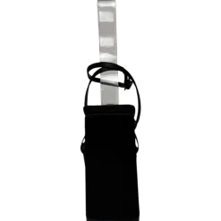 Chic Pltfm Strp Sndl in Black