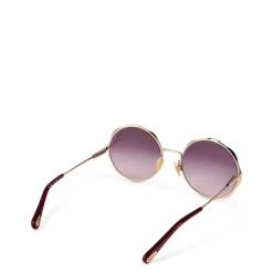 Chloe Ch0184s Sunglasses in Gold