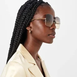 Chloe Sunglasses Ch0054s in Gold