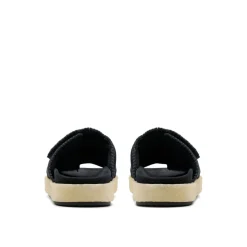 Clarks Originals Overleigh Sliders in Black