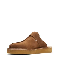 Clarks Originals Trek Mule Suede Shoes in Brown