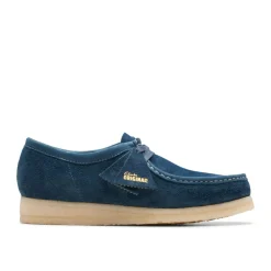 Clarks Originals Wallabee Shoes in Navy