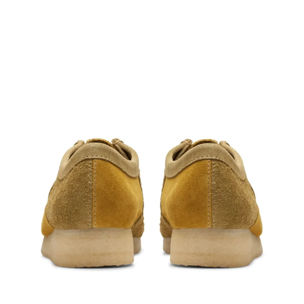 Clarks Originals Wallabee Shoes in olive