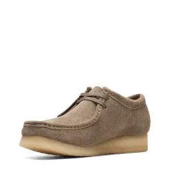 Clarks Originals Wallabee Shoes in Grey