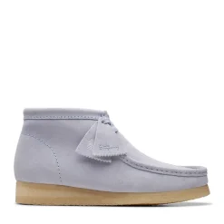Clarks Originals Wallabee Boots in Grey
