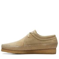 Clarks Originals Weaver Suede Shoes in Brown