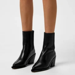 Coach Block Heel Bootie in Black