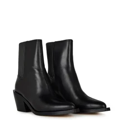 Coach Block Heel Bootie in Black