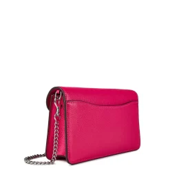 Coach Chain Clutch Bag in Pink