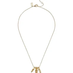 Coach Opn Pndnt Nklc in Gold