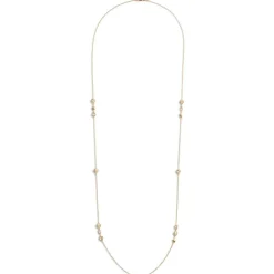 Coach Str H Stn Nklc in Gold