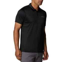 Columbia Regular Fit Collared Neck Shirt in Black
