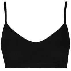 Commando Butter Tri Bralette in Black