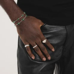 Common Lines Como Bracelet in Silver