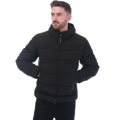 C.P. Company Chrome-R Goggle Down Jacket in Black