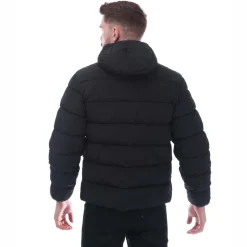 C.P. Company Chrome-R Goggle Down Jacket in Black