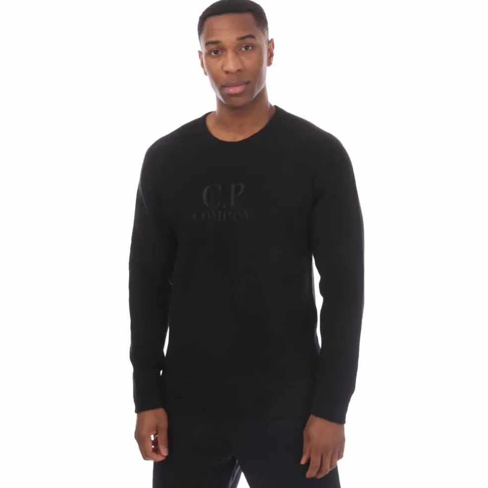 C.P. Company Crewneck Sweatshirt in Black