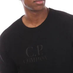 C.P. Company Crewneck Sweatshirt in Black