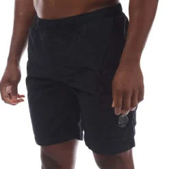 C.P. Company Flatt Nylon Cargo Swim Shorts in Navy