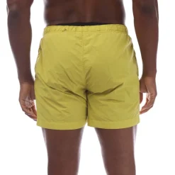 C.P. Company Flatt Nylon Lens Swim Shorts in Yellow