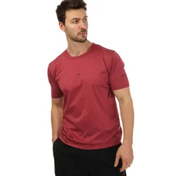 C.P. Company Mens Jersey No Gravity T-Shirt in Pink