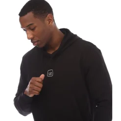 C.P. Company Metropolis Series Graphic Hoodie in Black