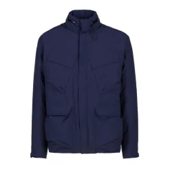 C.P. Company Micro Down Field Padding Jacket in Dark Blue