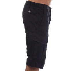 C.P. Company Stretch Sateen Cargo Shorts in Navy