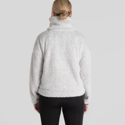 Craghoppers Bronagh Funnel Neck Relaxed Sweatshirt in Grey
