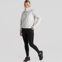 Craghoppers Bronagh Funnel Neck Relaxed Sweatshirt in Grey