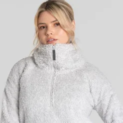 Craghoppers Bronagh Funnel Neck Relaxed Sweatshirt in Grey