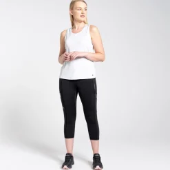 Craghoppers Dynmc Crop Trousers in Black