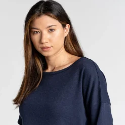 Craghoppers Forres Ls Top in Blue