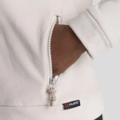 Craghoppers Funnel Neck Relaxed Fit Sweatshirt in Cream