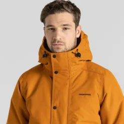 Craghoppers Howth Hooded Parka Jacket in Orange