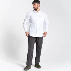 Craghoppers Nl Adv Ls Shirt in White