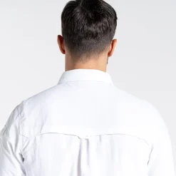 Craghoppers Nl Adv Ls Shirt in White