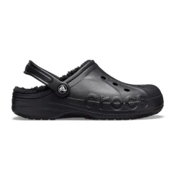 Crocs Baya Lined Clogs in Black
