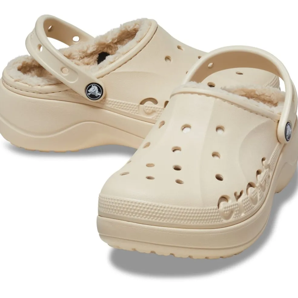 Crocs Baya Printed Clogs in White