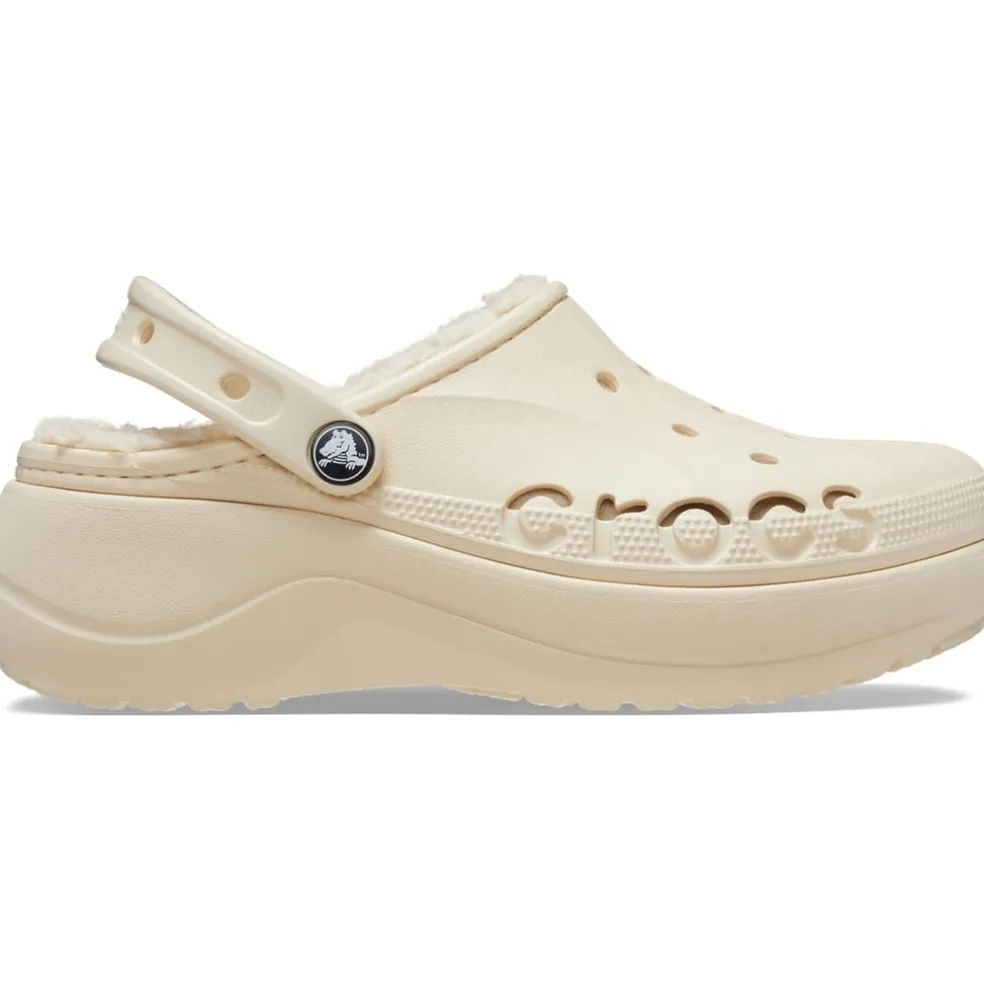 Crocs Baya Printed Clogs in White