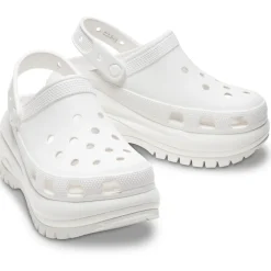 Crocs Classic Crush Clogs in White