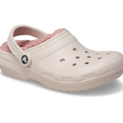 Crocs Classic Flatform Mules in Pink