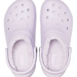 Crocs Classic Lined Clogs in Purple