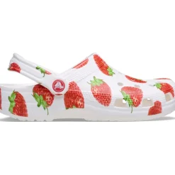 Crocs Classic Strawberry Clog in Red