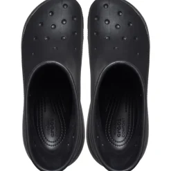 Crocs Crush Platform Rain Boots in Black