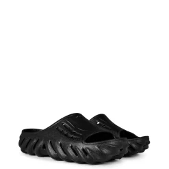 Crocs Echo Flat Heel Slide Mules in Black