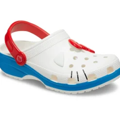 Crocs Hello Kitty Classic Clogs in White
