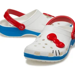 Crocs Hello Kitty Classic Clogs in White